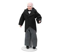 Bonbela 1:12 Casa de muñecas victoriana sirvienta de cerámica en miniatura con soporte para decoración de casa de muñecas