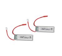 Bonbela 2pcs 7.4V 600mAh Batería de Litio de Avión RC para Avión WLTOYS XK A280 RC con JST Descarga de Descarga Tiempo de Vuelo Largo Verificado