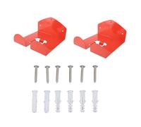 Bonbela 2pcs Garden Trimmer Rack Herramienta de Jardín de Acero Pugeraborra de Colgilla Organizador de Almacenamiento de Garaje Montada