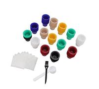 Bonbela 60 Piezas Cazas de café Recargables Cápsulas para Cerveceros Compatibles por No Se Requiere Limpieza