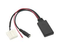 Bonbela Adaptador de audio Bluetooth 5.0 para radio de coche, entrada AUX de música de llamada manos libres, calidad de sonido HiFi, 3, 6, 5, 2, MX5, RX8, repuesto con arnés de cableado que conecta el