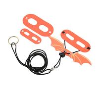 Bonbela Adjustable Lagarto Lash Dragón Barbudo y Correa Reptiles Lezard de Cuero para Reptiles Anfibios Barbudos (Naranja)