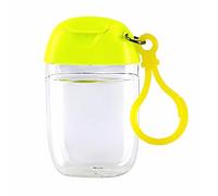 Bonbela Botellas de Viaje Envases Recargables a Prueba de Fugas de 30 Ml | Juego de Dispensador Vacío Compacto para Desinfectante de Manos, Loción, champú, Líquido, Plástico PET Transparente,