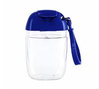 Bonbela Botellas de Viaje Envases Recargables a Prueba de Fugas de 30 Ml | Juego de Dispensador Vacío Compacto para Desinfectante de Manos, Loción, champú, Líquido, Plástico PET Transparente,