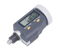 Bonbela Cabezal de Micrómetro Digital, Herramienta de Medición Profesional Electrónica de Acero de Aleación con Pantalla LCD y Dispositivo de Bloqueo, para Medición de Longitud de