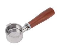 Bonbela COFEE - Colador de café (51 mm, sin fundamento, 2 orejas, colador de café extraíble, máquinas de 51 mm (plata)