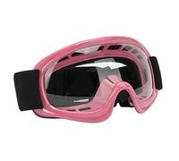 Bonbela Gafas de Moto de Cross para Niños, Protección UV, Resistentes a | Gafas de Motocross con Marco de PC Flexible, Cómoda Almohadilla de Esponja, Diseño Liviano, para Ciclismo Al Aire , esquí,