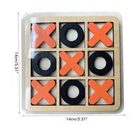Bonbela Juego de Mesa de Madera del Dedo del Pie de para los Niños, | Juego de Rompecabezas Familiar Compacto de 14 Cm, Juguete Interactivo de Aprendizaje de Estrategia para Viajes de Fiesta,
