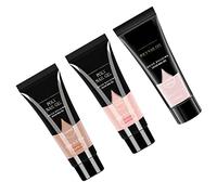 Bonbela Kit de Gel de Extensión de Uñas Hermosa Decoración de Brillo Suave Elegante Juego de Herramientas de Arte de Uñas de Polietileno para Salón de Casas