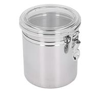 Bonbela Lata Sellada de Acero Inoxidable, Recipiente Hermético para Almacenamiento de Alimentos para Cocina con Material de Acero Inoxidable, Ideal para Sobras, Refrigerios, café, té, (Grande 1600ml)