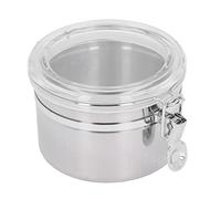 Bonbela Lata Sellada de Acero Inoxidable, Recipiente Hermético para Almacenamiento de Alimentos para Cocina con Material de Acero Inoxidable, Ideal para Sobras, Refrigerios, café, té, (Pequeño 900ml)