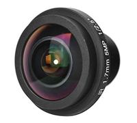 Bonbela Lente gran angular CCTV 49 mm nueva placa 5MP 1,7 mm 170 lentes gran angular seguridad ojo de vista para cámara CCTV