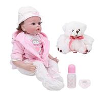 Bonbela Lifeke Life Life Reborn Baby Doll - Muñeca de vinilo realista (55 cm)