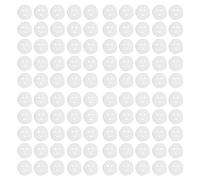 Bonbela Máscara de Máscara Facial de una Gasa de 100 Piezas Mascarillas de Gasa Precortada Máscara de Piel Desechable de Bricolaje con Textura Delgada Absorción de Agua Fuerte para el