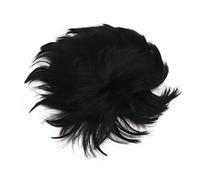 Bonbela Men Cabello Topper Wig Mens Corto de Horquilla Masculina Topee con Cabello Sintético a Alta Temperatura para Fiestas Cosplay Uso Diario