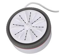 Bonbela Mini Lavadora Turbo Lavadora Portátil Alimentada por USB con Ondas de Vibración de Alta Frecuencia para Ropa Pequeña Ropa Interior Calcetines Toallas de Bebé Frutas Platos (Gris)