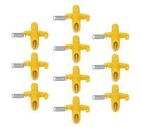 Bonbela Riego automático para 10 conejos, sistema de bebida de conejos 8 mm de diámetro y 5 M tubo de agua Conejo PCS consejos automáticos de agua, agua potable para conejos