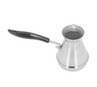 Bonbela Tetera de café turco de 2 piezas, acero inoxidable para verter la máquina de café, suero de leche derretido con calentador de agua largo (850 ml)