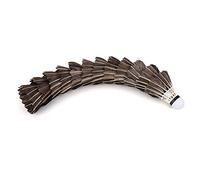 Bonbela Volantes de Bádminton, Paquete de 12, Volantes de Plumas | Pluma de Pato Duradera, Cabeza de Espuma, 12 Piezas, Liviana, para Competencia y Juego Casual