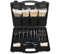 Bonbo Kit Profesional de Limpieza de Asiento de inyector diésel 8090S en culatas de Cilindro (Acero Inoxidable, Paquete de 17)