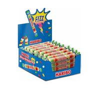 Bonbons Haribo Méga Roulettes Fizz Acides 40 Unidades NUEVO