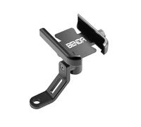 BONCAERT Soporte teléfono móvil para Motocicleta para Benda Chinchilla Dark NAPOLEONBOB 250 300 350 450 500 Rock300 Rock LFS700 Accesorios para Moto Soporte para Teléfono para GPS(Mirror)