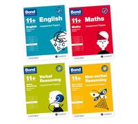 Bond 11+ English, Maths, Non-verbal Reasoning, Verbal Reasoning Assessment Papers 8-9 years Bundle (Bond: Assessment Papers)