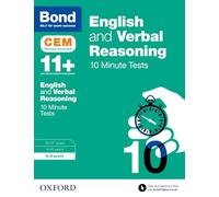 Bond 11+ CEM 10 Minute Tests (now Cambridge Select Insight): 8-9 years (Bond CEM)