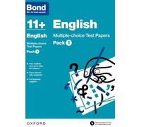Bond 11+: English: Multiple-choice Test Papers (for GL Assessment & other 11 plus exams): Pack 1 (Bond: Test Papers)