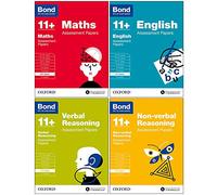 Bond 11+: Maths, English, Verbal Reasoning, Non-verbal Reasoning: Assessment Papers: 6-7 years Bundle