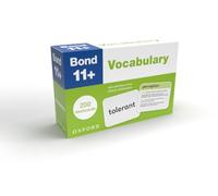 Bond 11+ – Tarjetas de vocabulario 200 unidades para exámenes 2026 – Oxford University Press