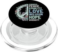 Bondad Paz Amor Igualdad Justicia Social Invierno PopSockets PopGrip para MagSafe