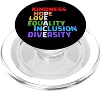 Bondad Paz Igualdad Inclusión Diversidad Derechos Humanos PopSockets PopGrip para MagSafe
