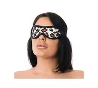 Bondage Play Antifaz con Estampado Leopardo, Talla Única - 100 gr