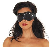 Bondage Play Antifaz Cuero con Tachuelas Ajustable - 100 gr