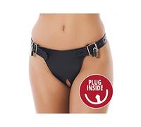 Bondage Play Arnés de Castidad con Plug Anal - 200 gr