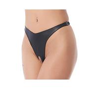 Bondage Play Braguita Abierta Color Negro Talla Única - 100 gr