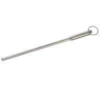 Rimba Dilatador uretral Bondage Play 9.5 mm Plata