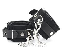 Bondage Play Esposas Para Pies Cuero Ajustables - 100 gr