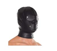 Bondage Play Máscara Cuero Ajustable - 80 gr