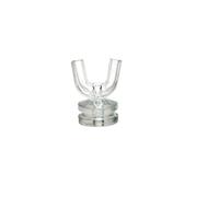 Bondage Plug Silicona Boca Abierta Mordaza Embutidora Oral Restricción BDSM Esclavo Relleno Anal Plug Dilatador(Y WHITE)