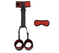 Bondage Set Bdsm Sexy Bondage Cama Esposas de pierna abierta Tobillo Restricciones Juguetes sexuales Para Mujeres Parejas Juegos para adultos Sexo