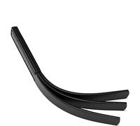 Bondage Set Bondage BDSM 3 Slap Spanking Paddle, Cow Span Material, SM Paddle Spanking Paddle, Par de Látigos Eróticos Bondage Fetish Fantasy Sex Toys(Black Schwarz)