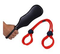 Bondage Set Bondage Set Látigo BDSM Principiante para Sexo Más Selfbondage Cuerda Bondage Rojo Cuerdas Bondage Ataduras para Mujer Pala para Sexo Látigo para Esclavas Bdsms Juguetes Extreme para Mujer