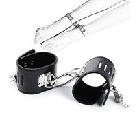 Bondage Tobillos Puños Restricciones para los pies de cuero Tobilleras SM Flirt Beds Restricciones Juego de roles de esclavos Fetiches eróticos Juguetes sexuales para parejas Principiantes Extremos