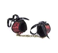 BONDAGERIE® Mànètte Clàssìc "Mìlady" bordados con cinta, rojo