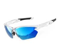 BONDDI Gafas de Sol Deportivas, Gafas de Sol Deportivas Polarizadas para Hombre y Mujer, Protección UV400, Montura TR90 Ligera y Envolvente para Ciclismo Pesca Golf Running Conducción Esquí Senderismo