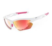 BONDDI Gafas de Sol Deportivas, Gafas de Sol Deportivas Polarizadas para Hombre y Mujer, Protección UV400, Montura TR90 Ligera y Envolvente para Ciclismo Pesca Golf Running Conducción Esquí Senderismo