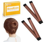 BondEron 2 piezas para hacer moños - Ayuda flexible para hacer moños, alta calidad para moños elegantes, herramienta de peinado eficaz para mujeres y niñas, ideal para el día a día, danza, yoga