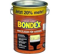 Bondex - Barniz para madera de exterior (4,8 l), Marrón
